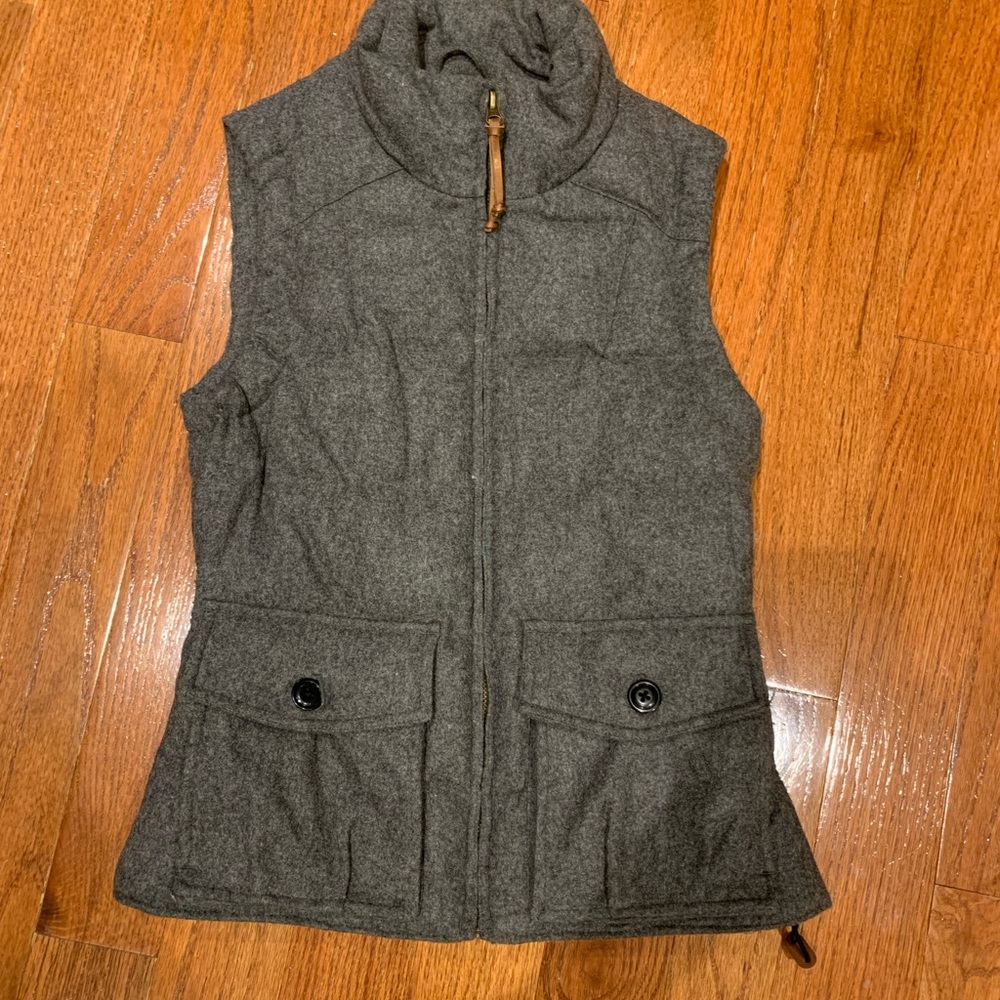 EB550 Premium Goose Down Wool Vest XS